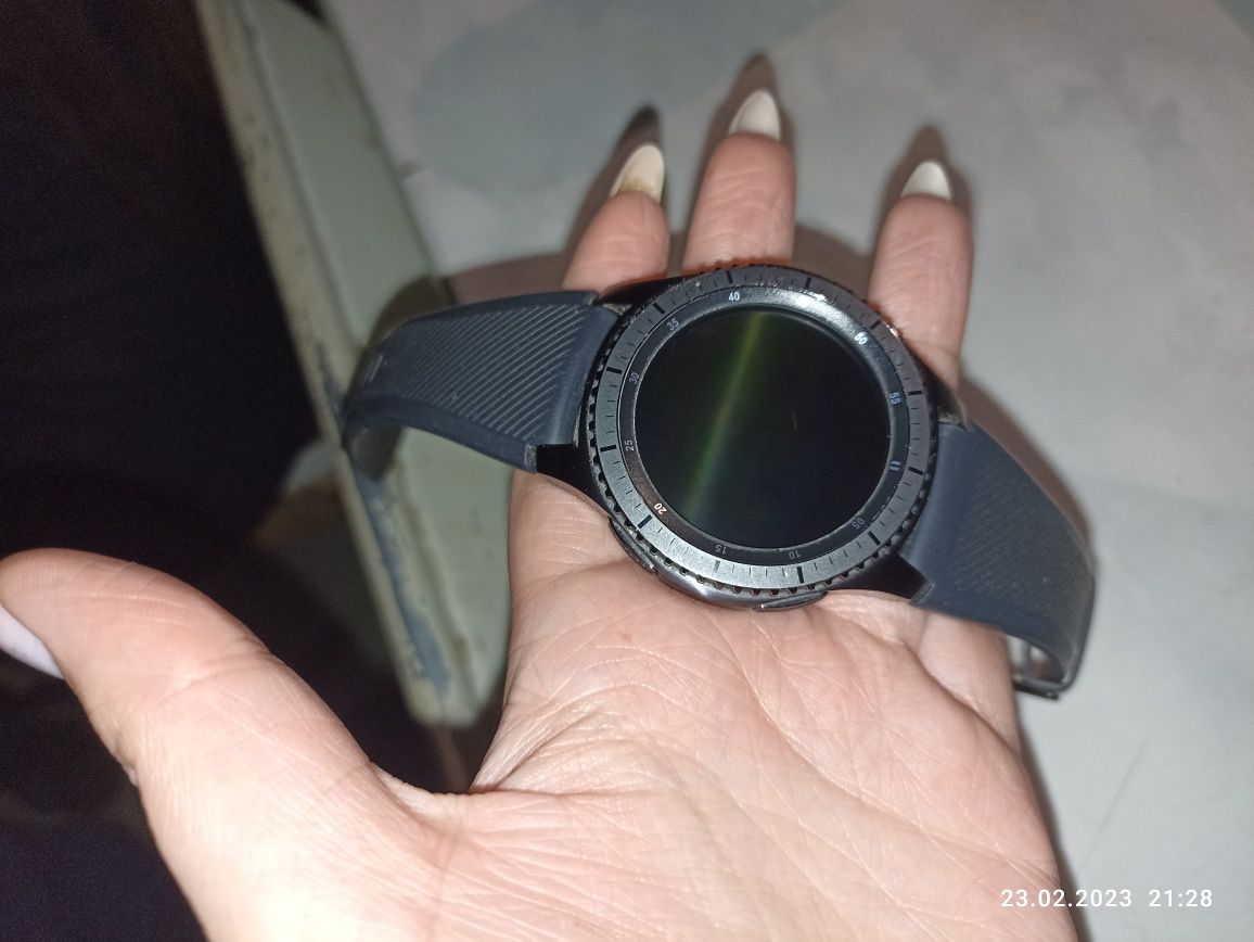 Смарт годиник Samsung Gear S3 Fronti