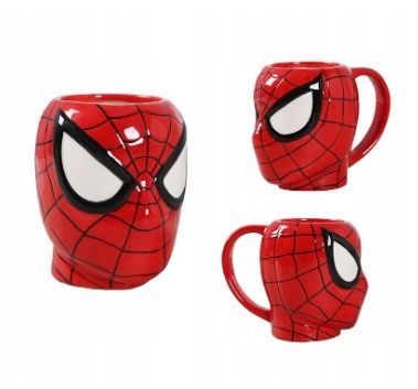 Kubek Ceramiczny SPIDER MAN - Ręcznie malowany 300ml