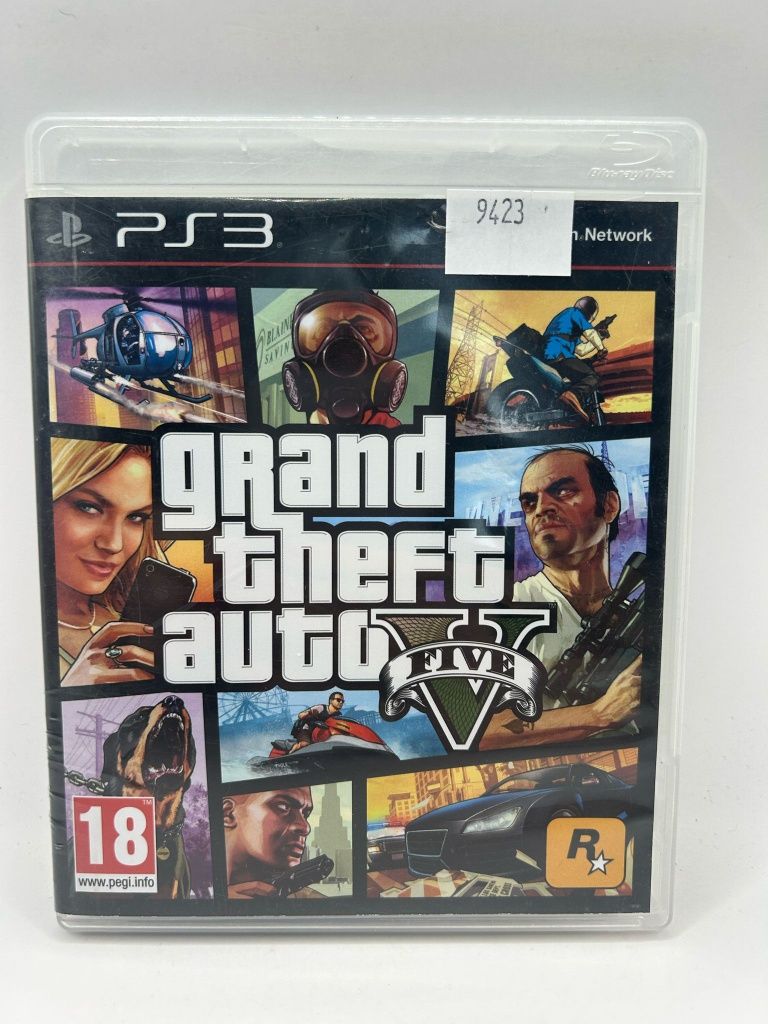 Gta V Komplet Polski w Grze Ps3 nr 9423
