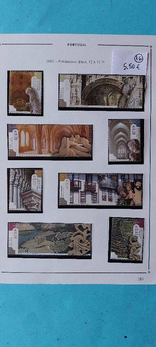 Selos de Portugal. Ano 2002. Novos c/ Goma original. Ref.22/08
