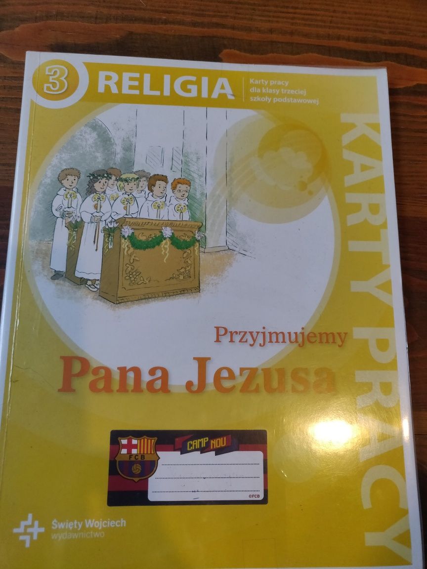 Religia Przyjmujemy Pana Jezusa Karty Pracy