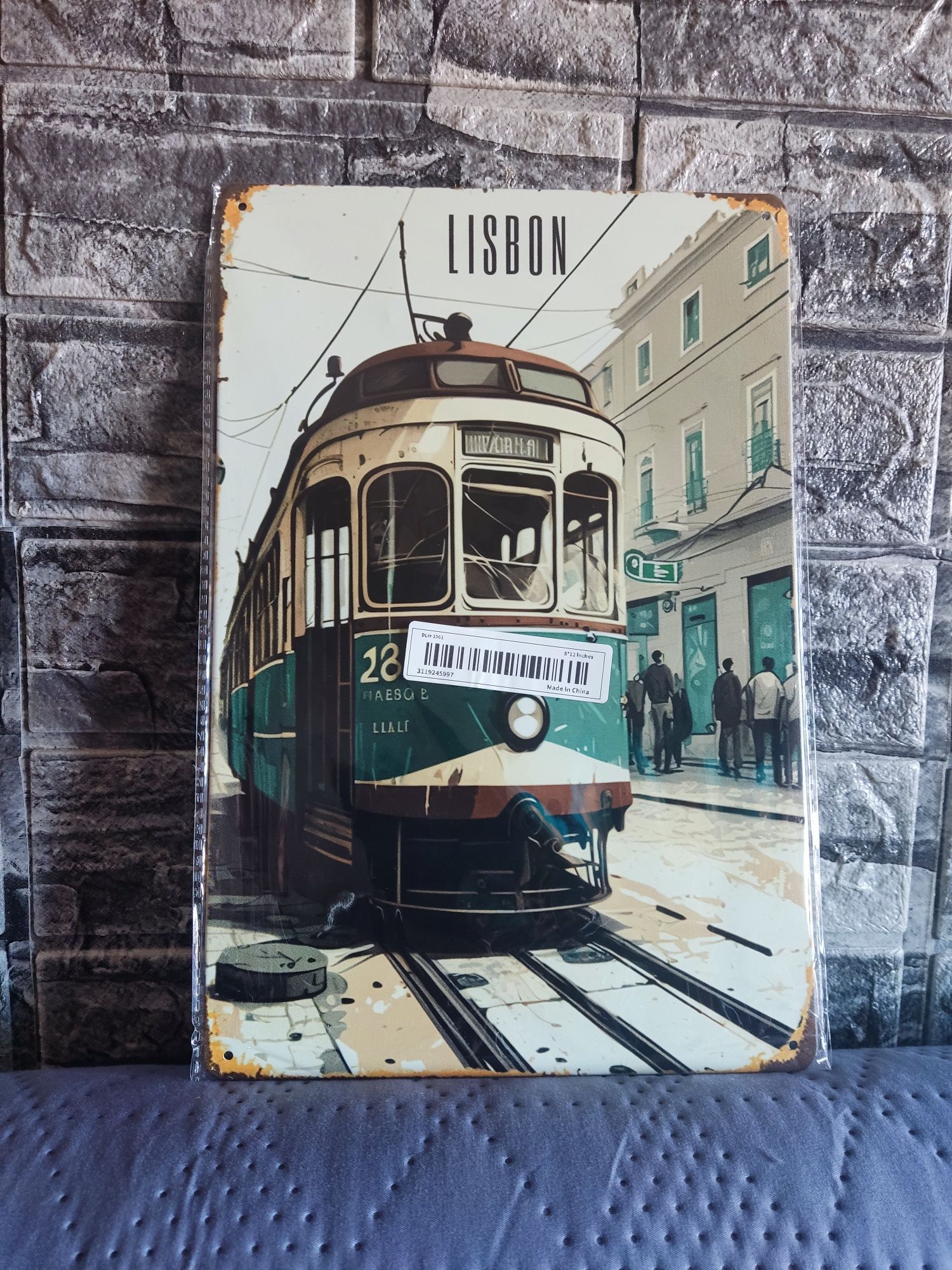 Placa Metálica 20x30cm Cidades II