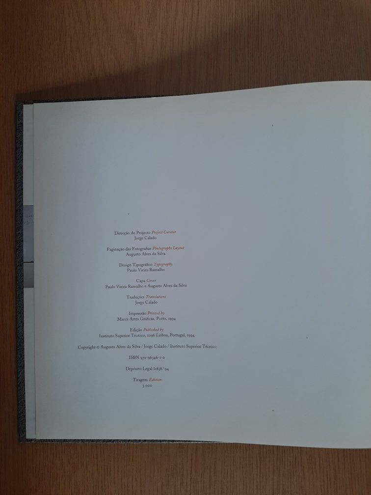 Livro Fotografia  IST Augusto Alves da Silva