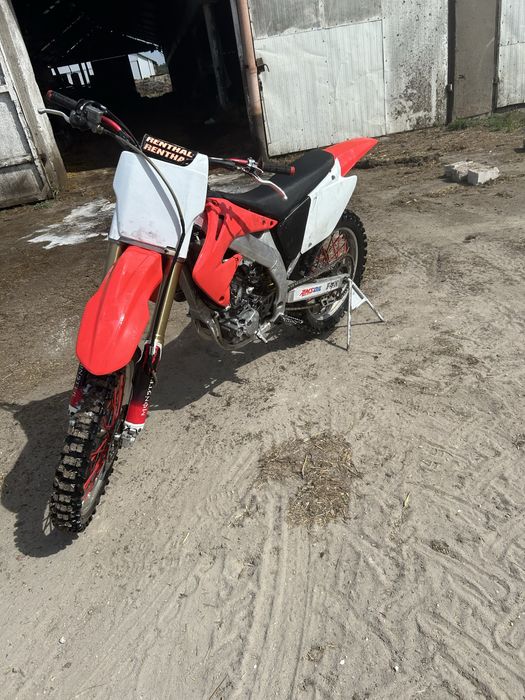 Honda crf 450 do lekkich poprawek