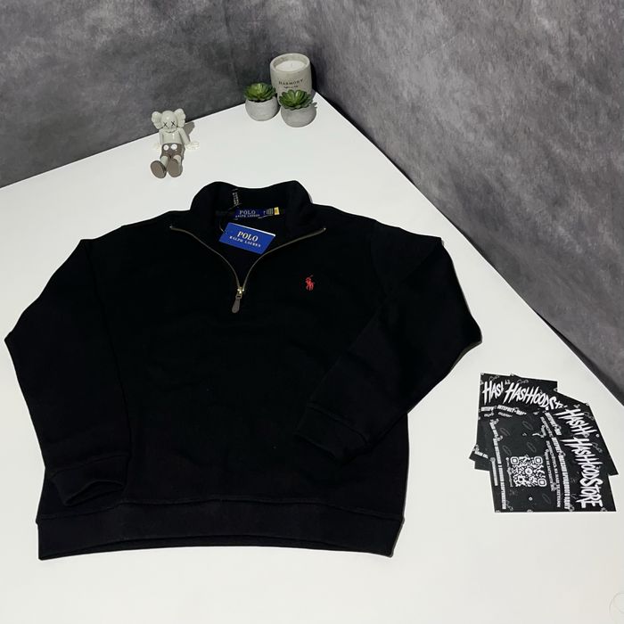 Polo zip 1/3 светр пуловер кофта