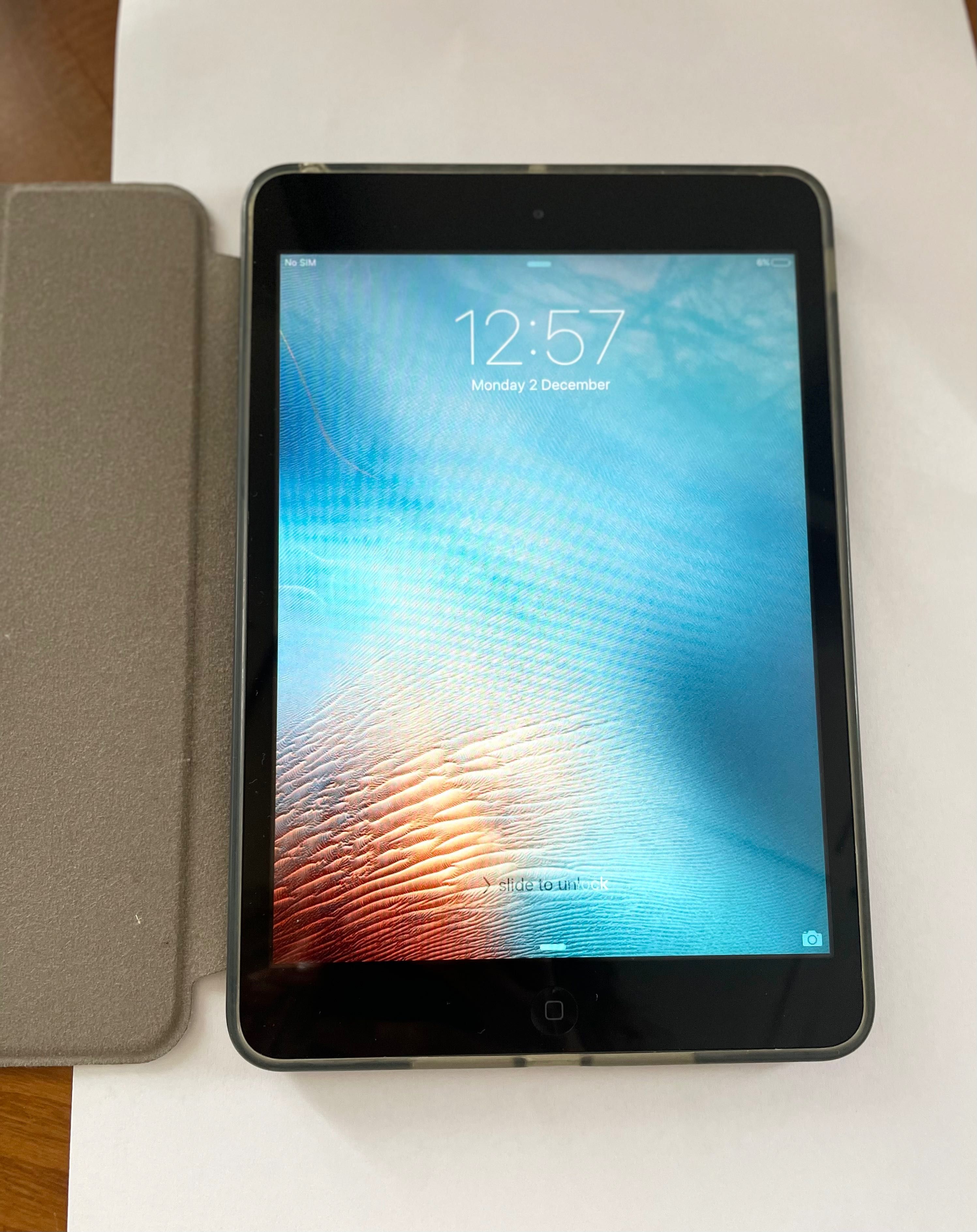 Ipad mini cinzento sideral