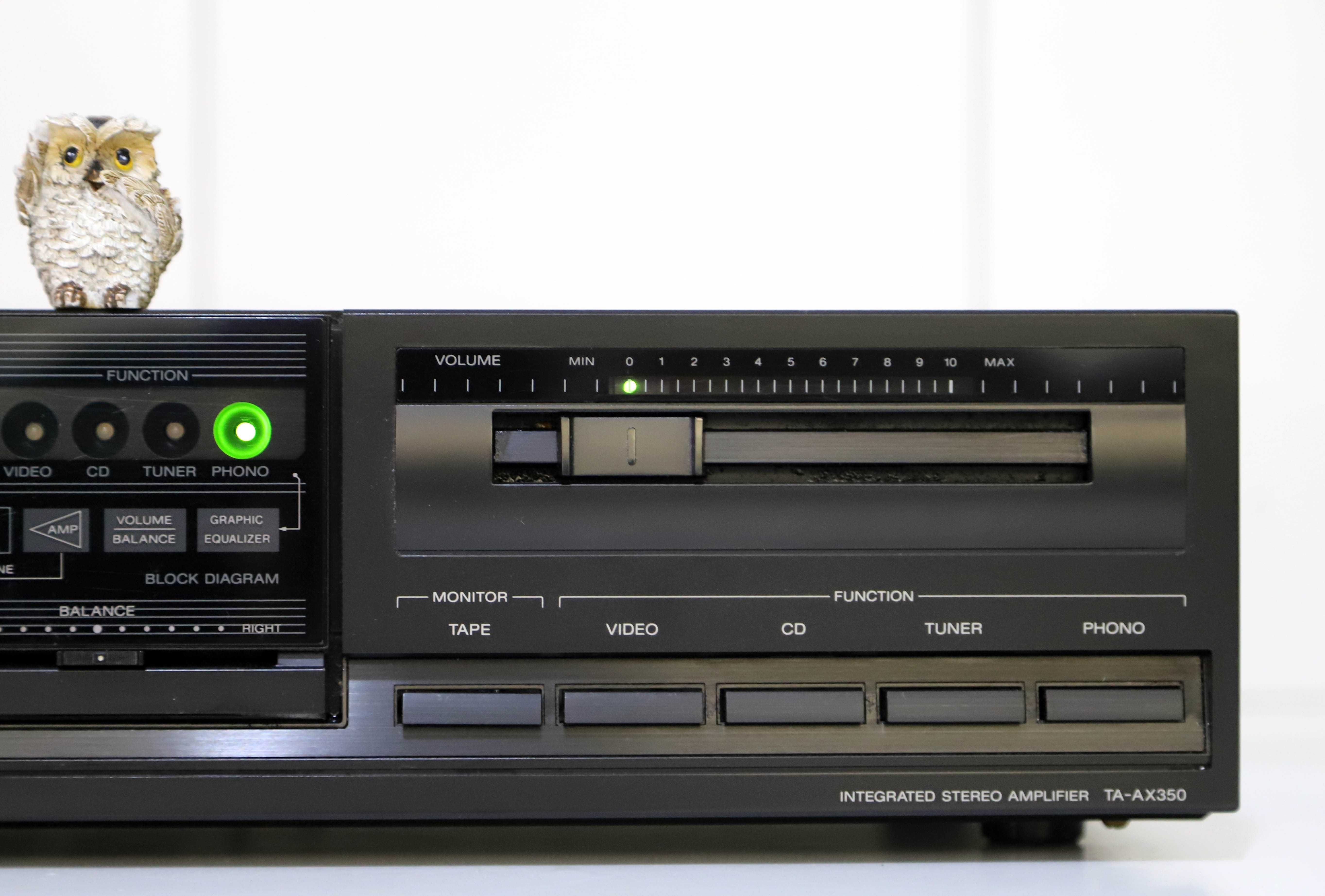 Sony TA-AX350 amplificador com equalizador 50 Watts