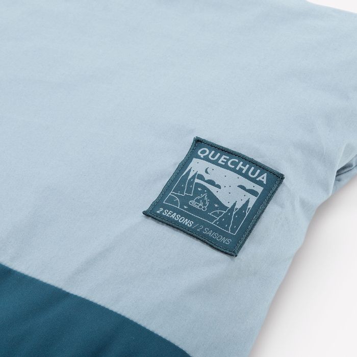 SACO-CAMA DE ALGODÃO PARA O CAMPISMO - ULTIMCOMFORT 10° ALGODÃO AZUL