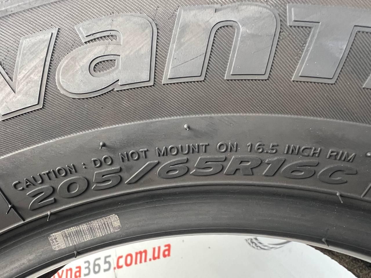 шини бу літо 205/65 r16c hankook vantra lt ra18 4mm