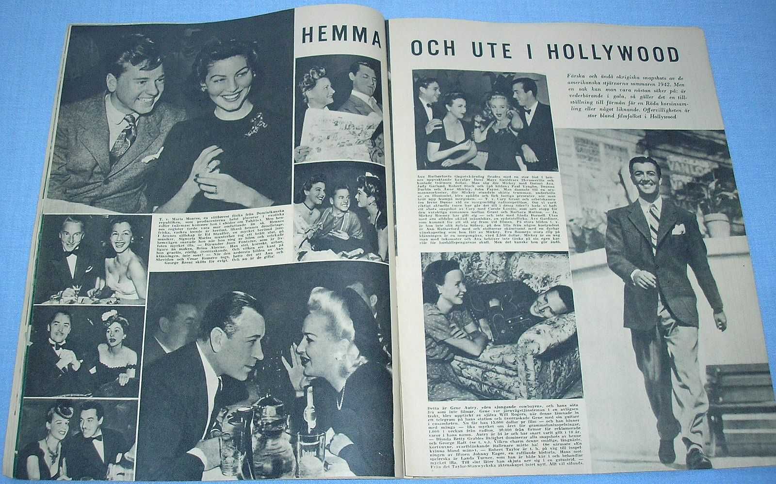 FilmJournalen nr 28 z 1-7 lipiec 1942 r. Inga Bodil Vetterlund