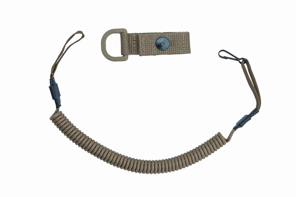 Тренчик шнур страховочный спираль койот/черный/олива/камуфляж