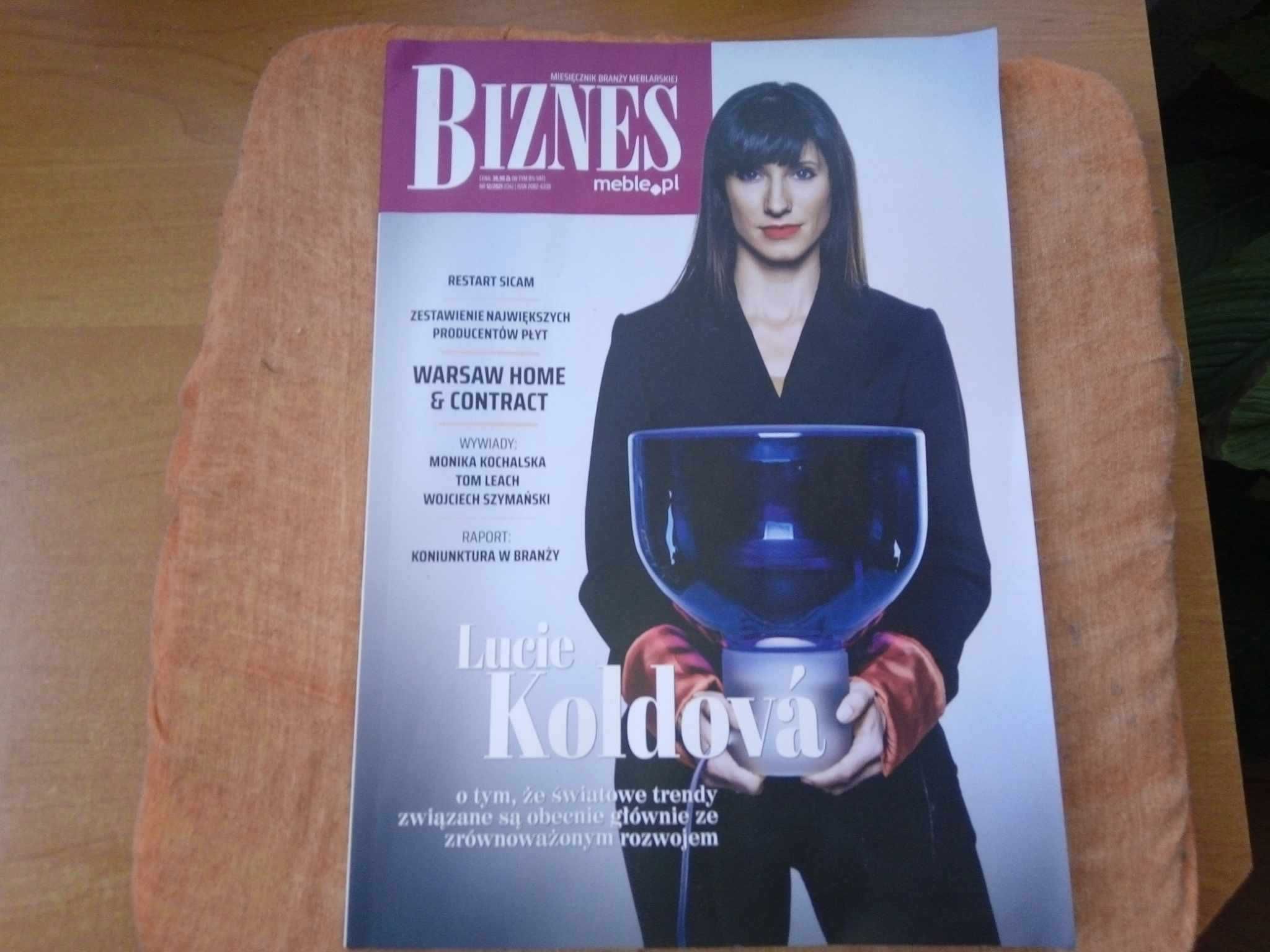 Miesięcznik Biznes Meble nr 12 2021 grudzień gazeta branży meblarskiej