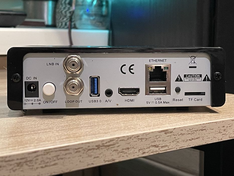 Zgemma H9S 4K-UHD komplet, stan bardzo dobry