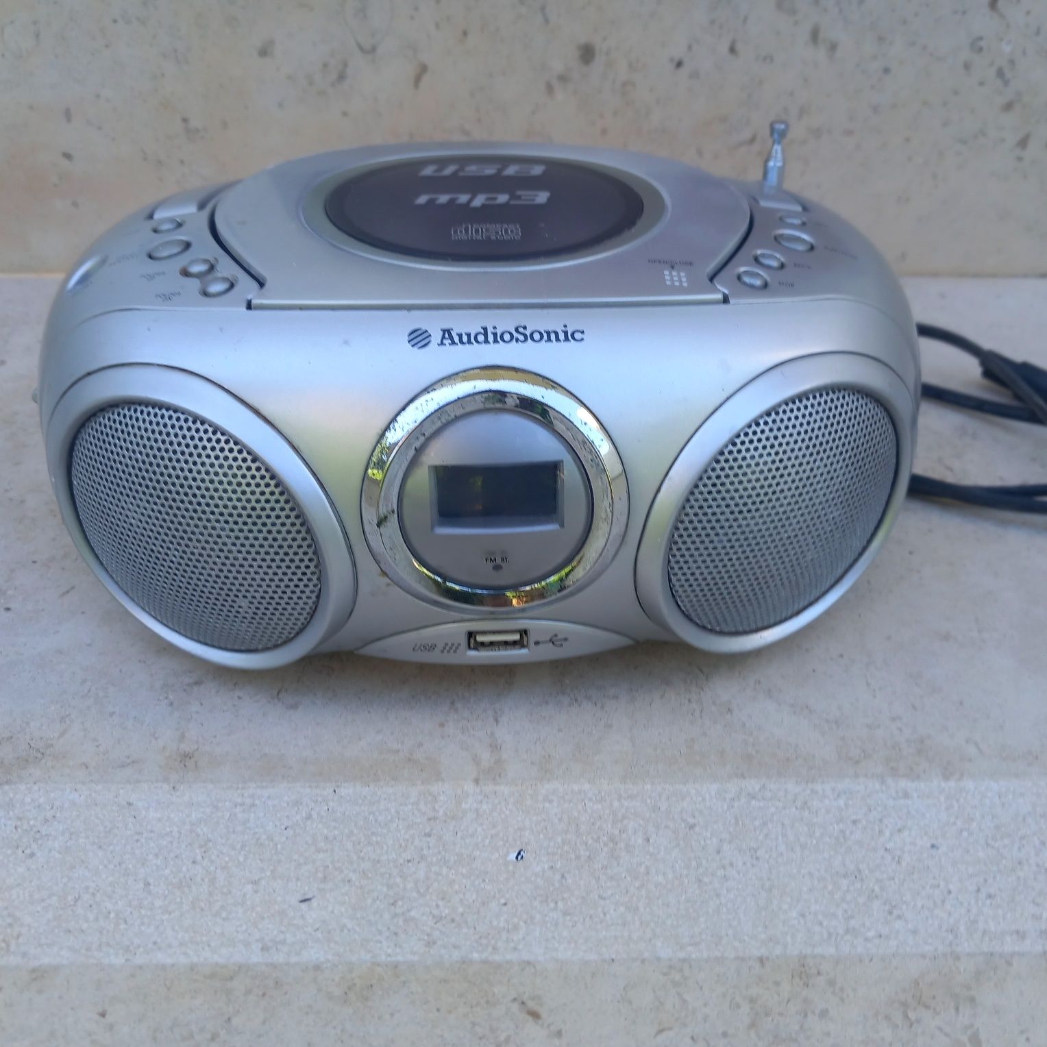 Rádio  Audiosonic com mp3