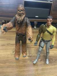 Duze figurki z Saga Star Wars Chewbacca i wojownik