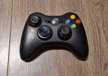Czarny pad Xbox 360 oryginalny kontroler do konsoli - do naprawy