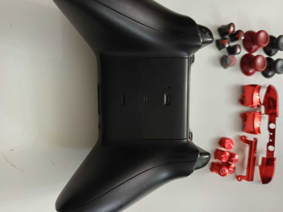 Controle Xbox original + acessórios