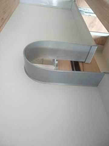 Szafka pod umywalkę nablatową- meble łazienkowe na wymiar - BLUM