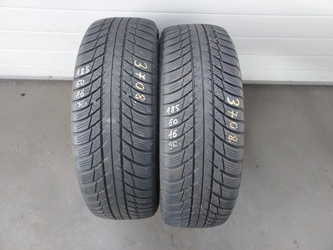 2 opony zimowe Bridgestone 185/60/16 86H