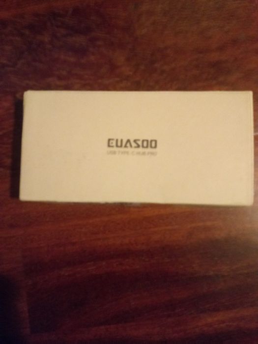 Adapter 10w1 Hub Euasoo aluminiowy koncentrator typu C