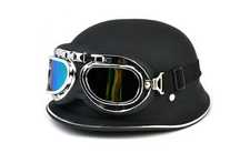 Kask Hełm Niemiec Orzeszek WSK WFM SHL Jawa Junak Chopper Retro GOGL