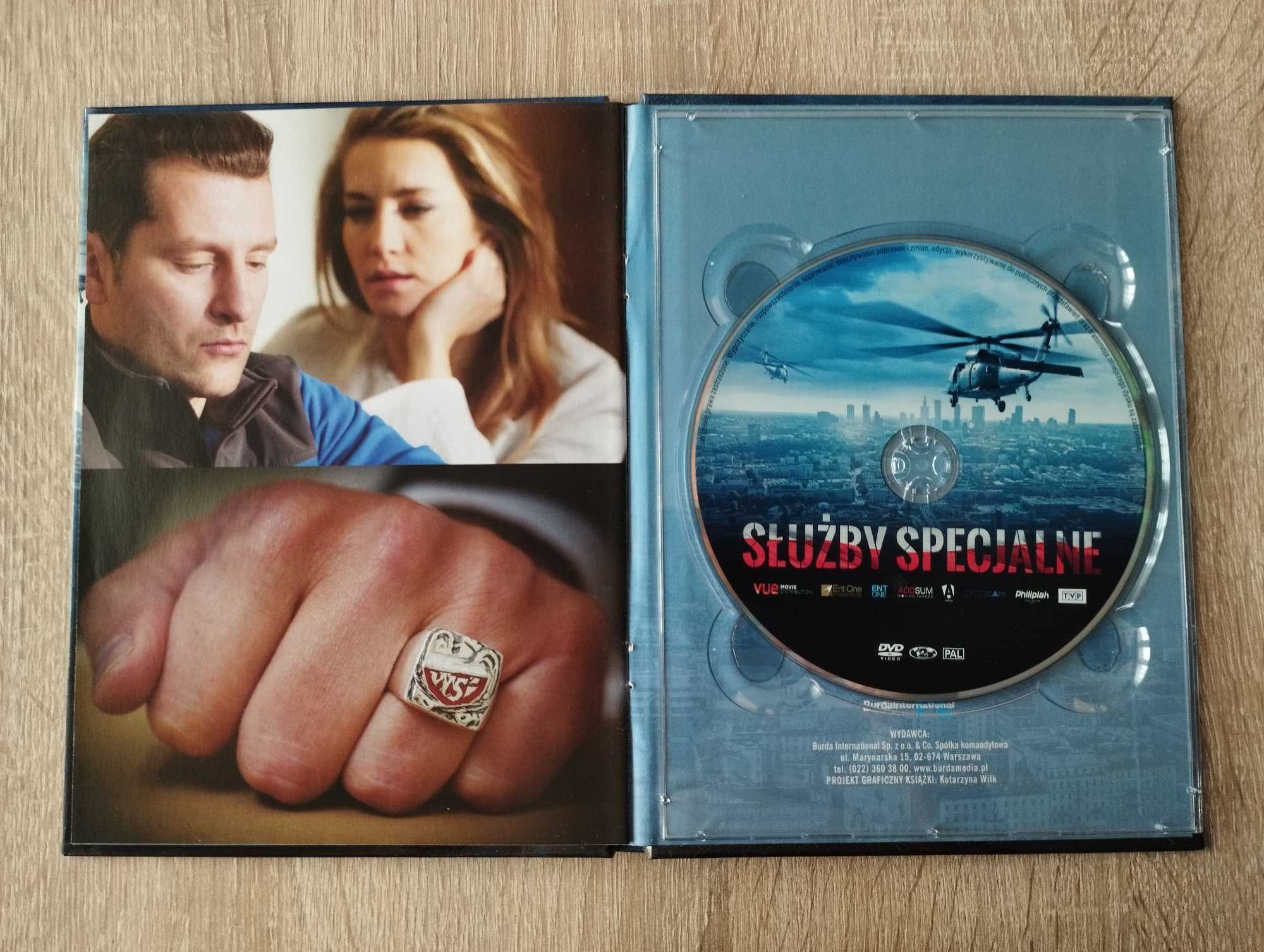 Płyta DVD z filmem pt. "Służby specjalne"