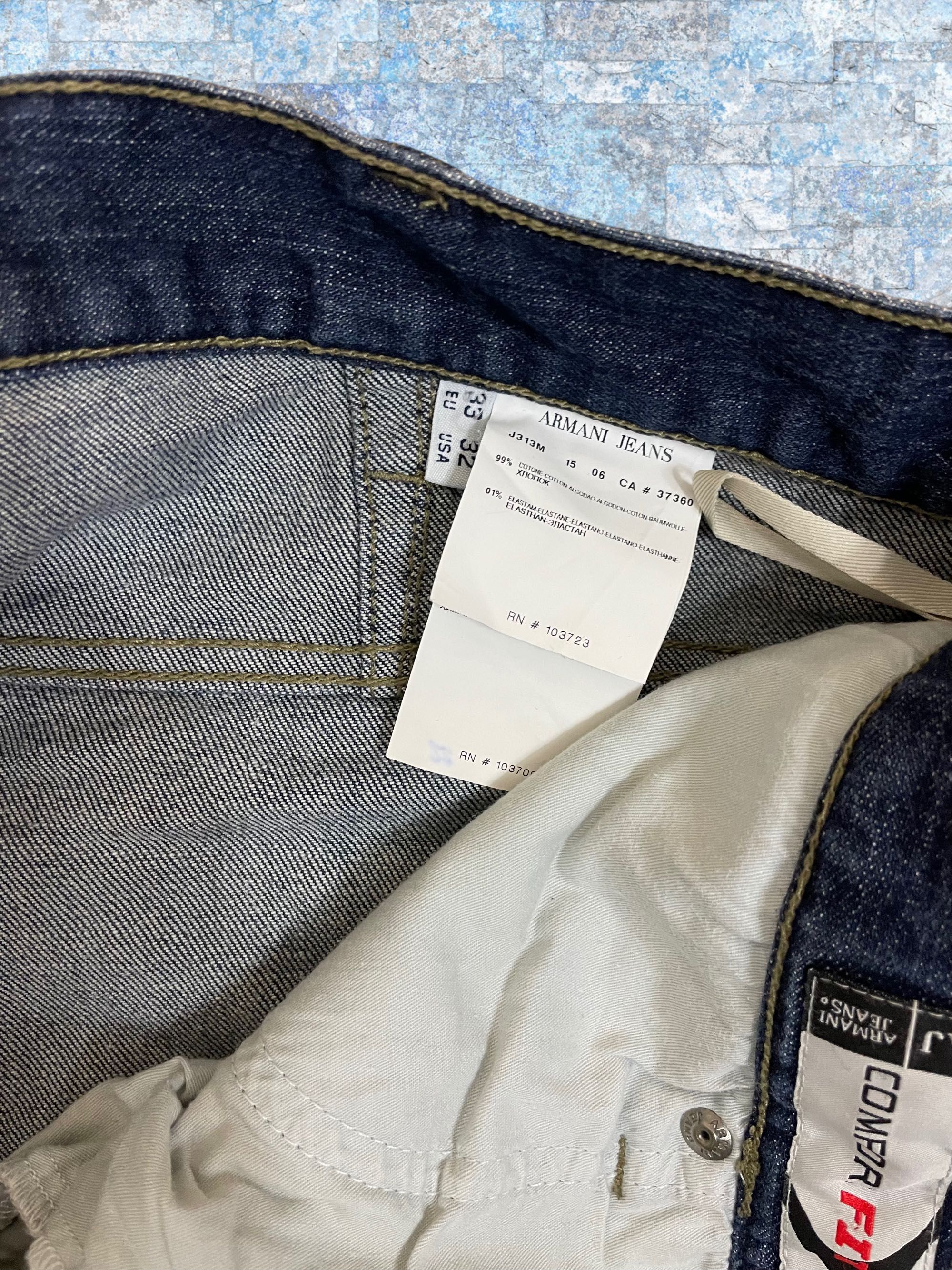 Armani Jeans Comfort Fit roz. W33 męskie jeansy straight