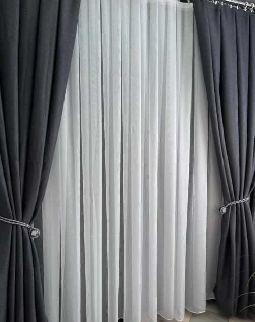 штори блекаут мішковина рогожка турція в зал