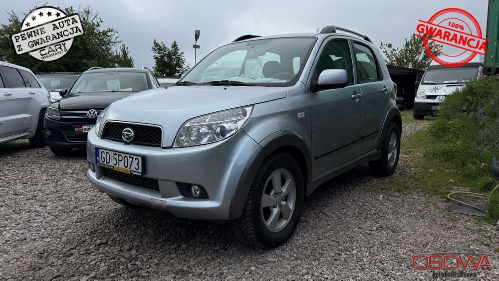 Daihatsu Terios 1.5vvt-i4x4 AWD klima piękny stan zadbana zamiana bezawaryjna gwarancj