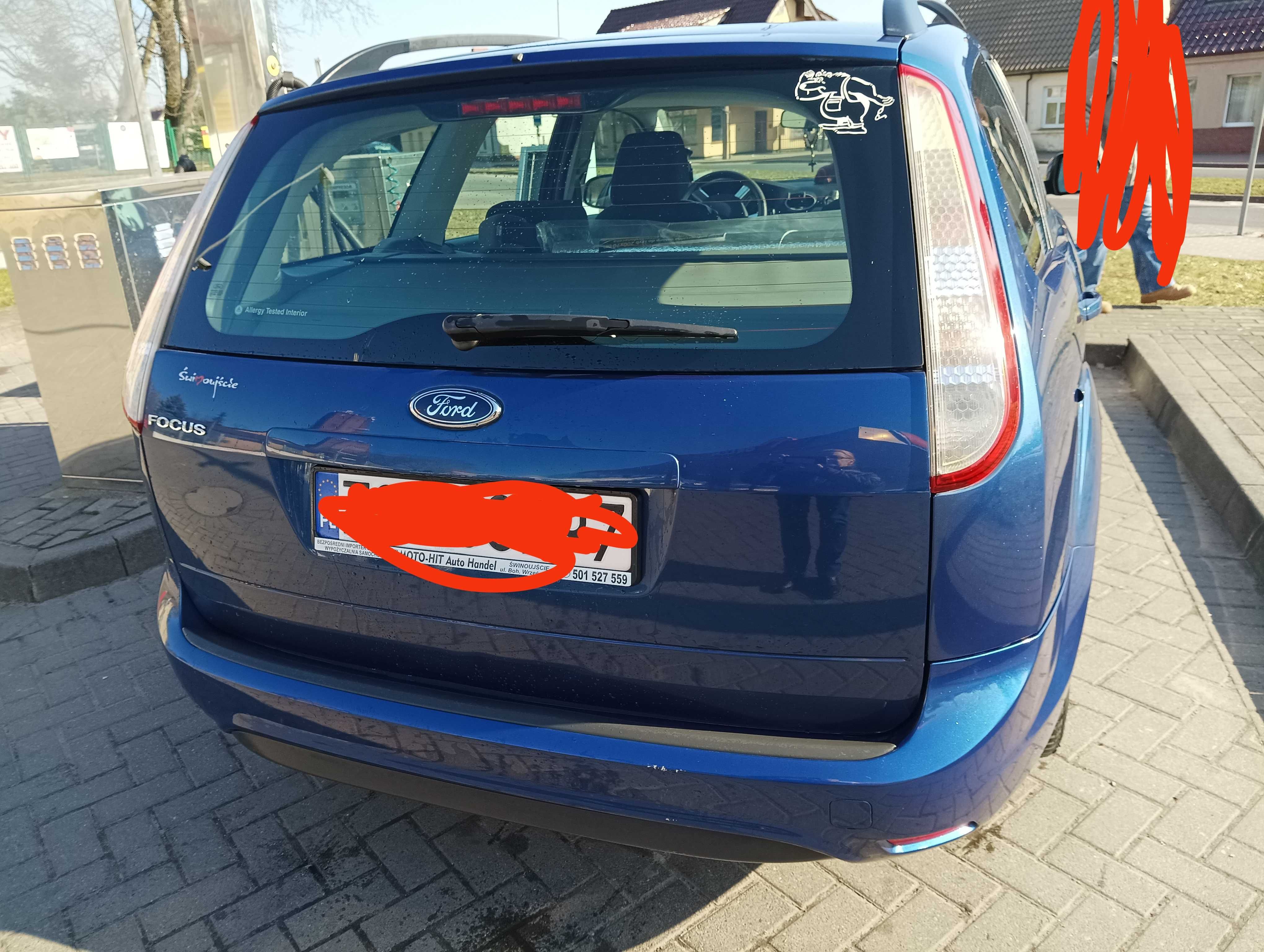 Samochód osobowy marki Ford Focus