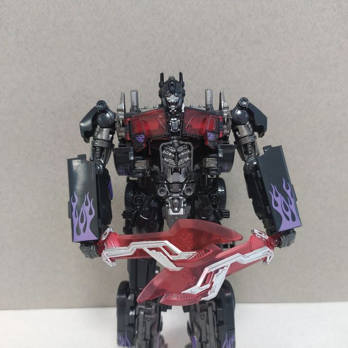 Робот Трансформер НЕМЕЗИС ПРАЙМ 18см Черный OPTIMUS PRIME + аксессуары