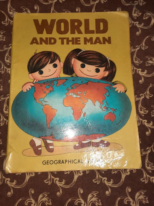 World and the man, дитячий атлас світу англійською