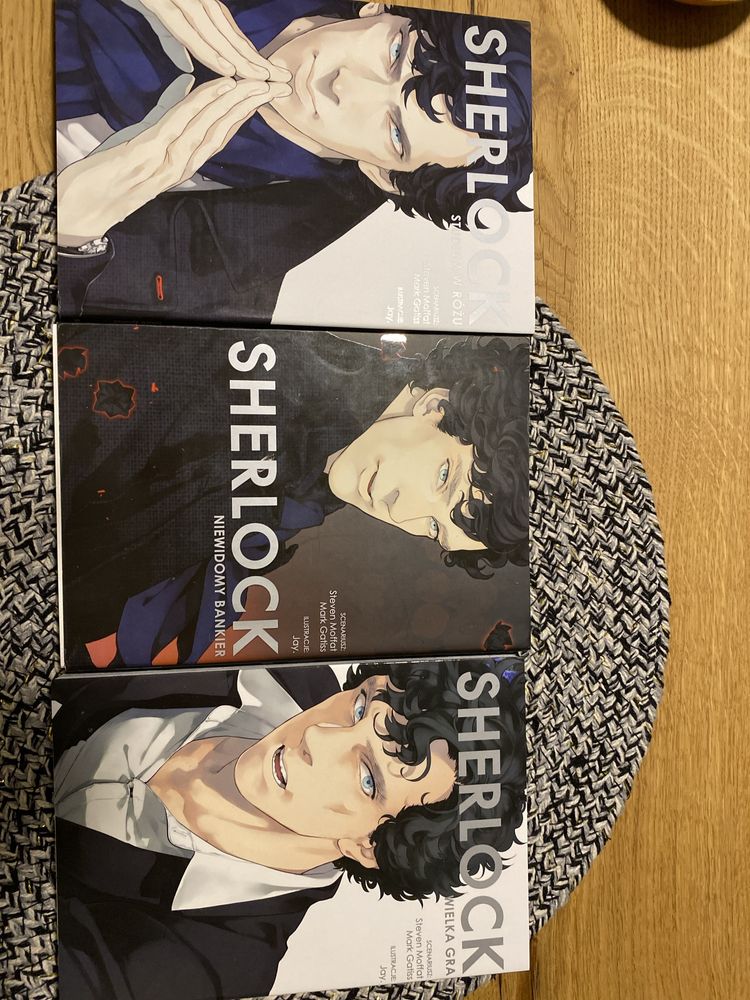 Manga Sherlock trzy części