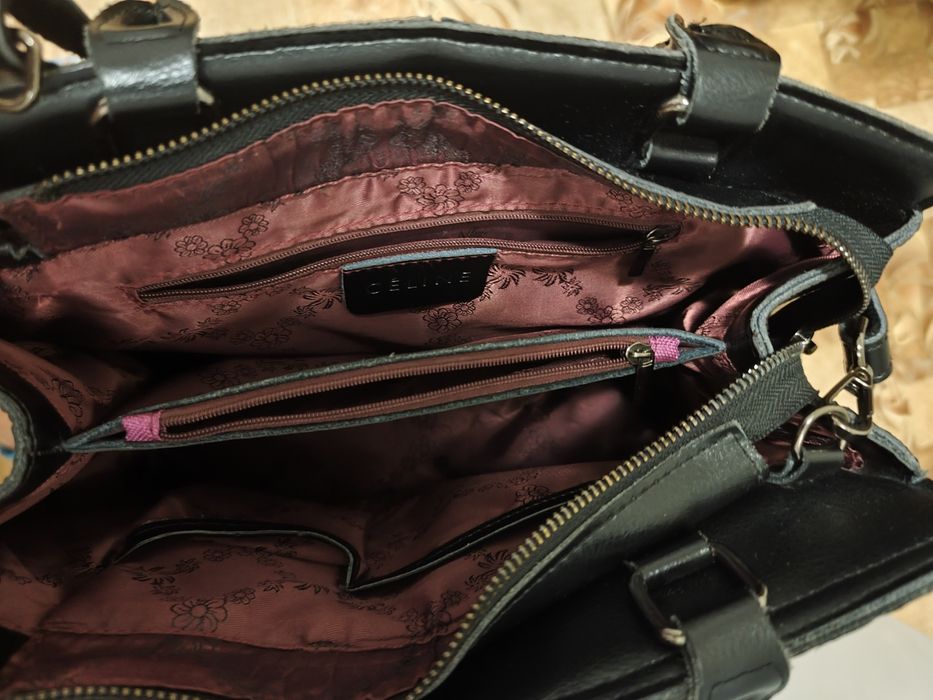 Сумка с натуральной кожи