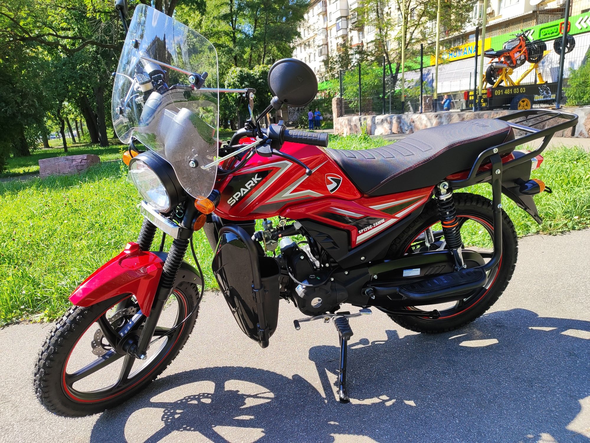 мопед мотоцикл Alfa SPARK SP125C-2AMW 2024
