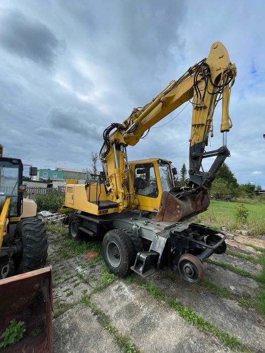 Liebherr zw 900 dwudrożna kolejowa kołowa z podporami LITRONIC 20t