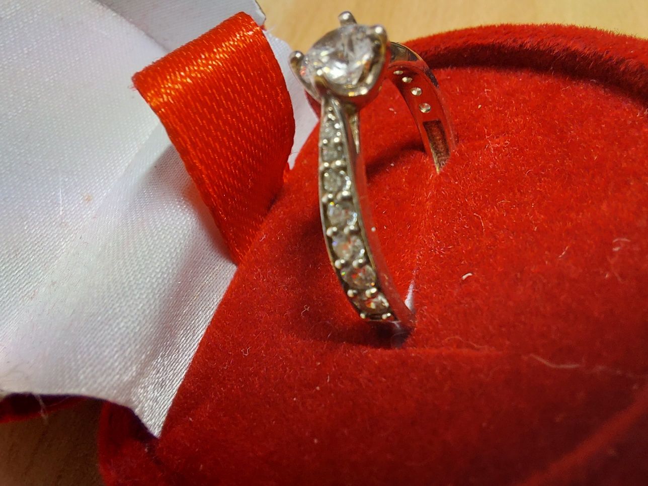 Srebrny pierścionek 17 srebro 925 zaręczyny prezent