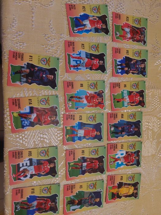 Colecção 150 cards idolos portugal