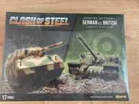Clash of Steel - German vs British Starter- gra planszowa nowa w folii
