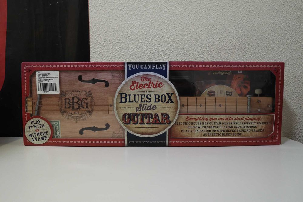 KIT Guitarra Electroacústica DIY Blues Box Guitar