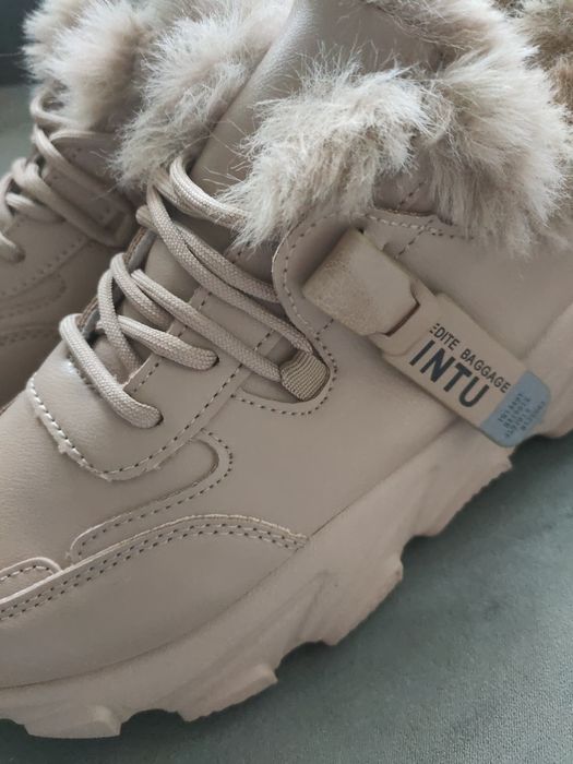 Damskie buty sneakersy adidasy ocieplane zimowe 38 39