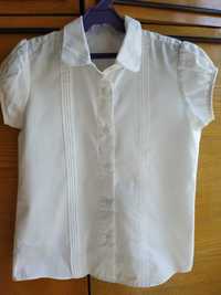 Белая школьная блузка Matalan на 8-9 лет по этикетке