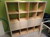 Regał Ikea Kallax 4x4 147cm.