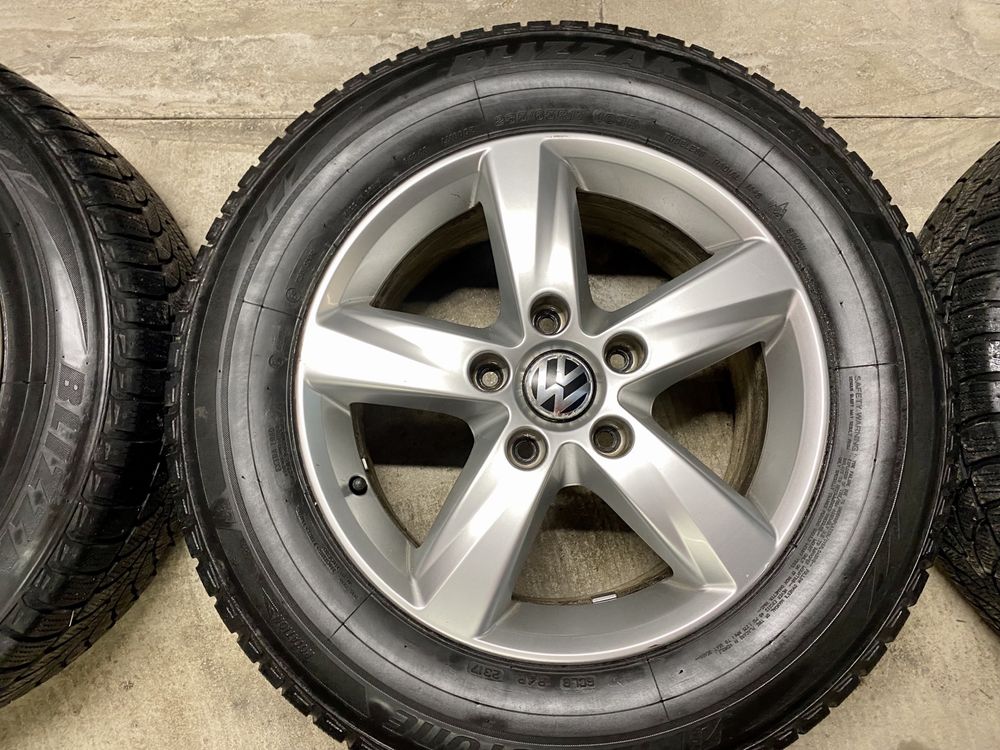 Volkswagen Touareg Alu Felgi 17 Cali + Opony 7mm + Dekle Zima Oryginal