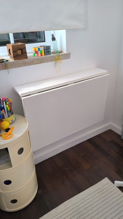 Mesas IKEA NORBERG rebatíveis (brancas)