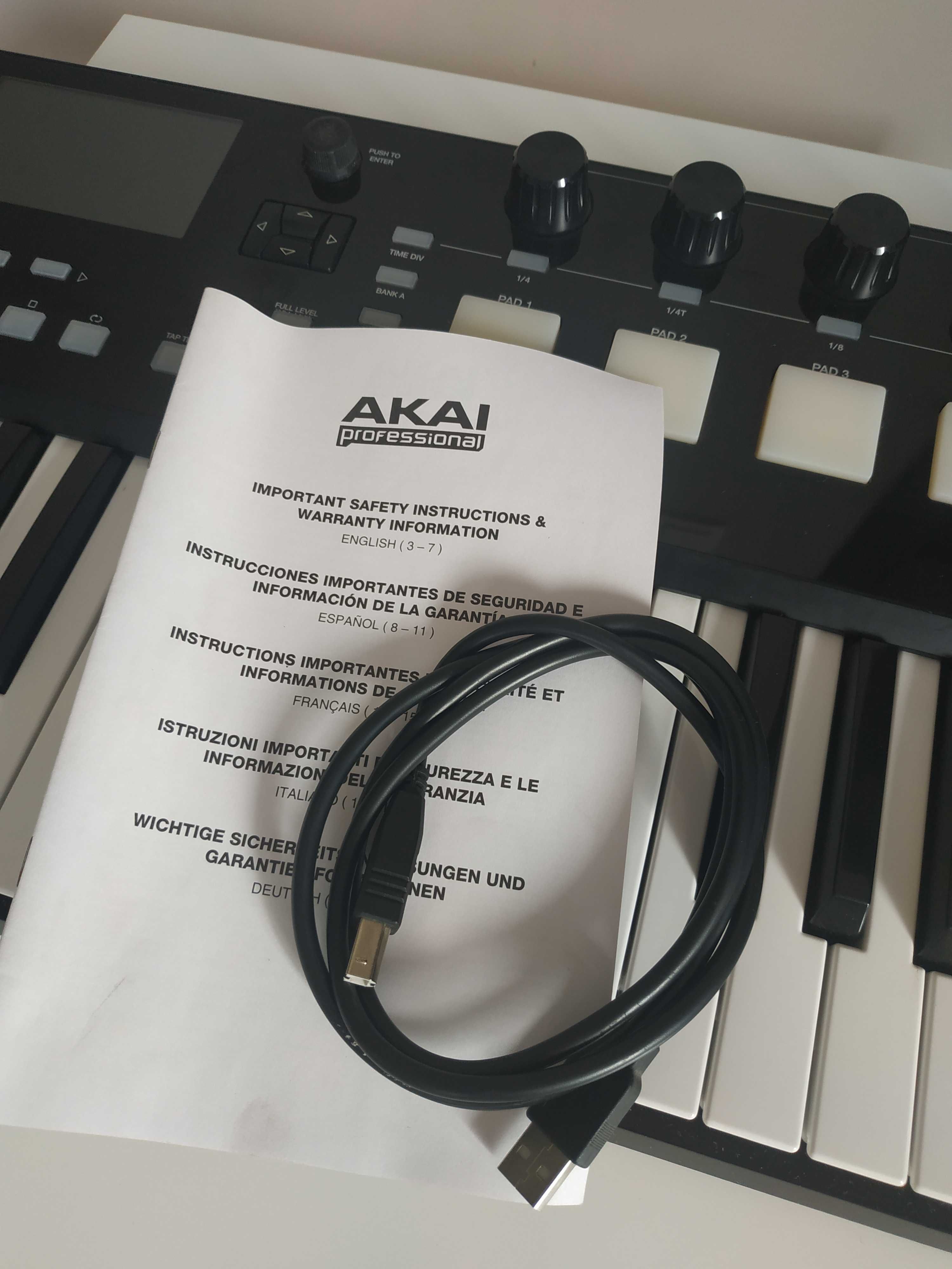 Klawiatura midi Akai Prof. Advance 49 + soft!