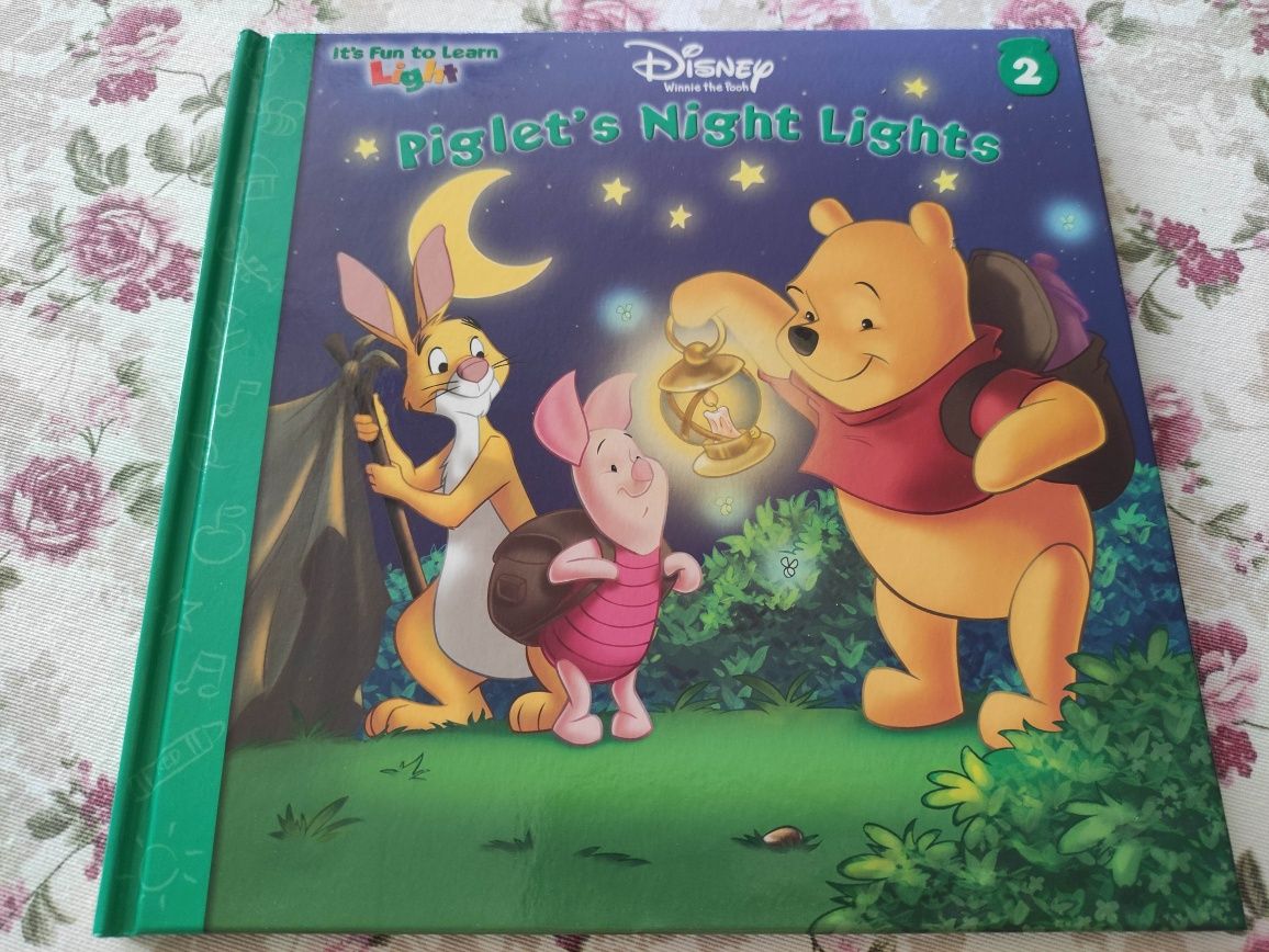 Winnie the Pooh Piglet's Night Lights Disney po angielsku