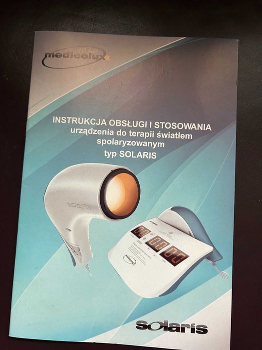 Lampa SOLARIS -  urządzenie do Światłoterapii