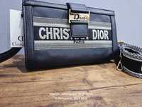 Torebkamkopertowka piękna wyszywana Dior CD cudo