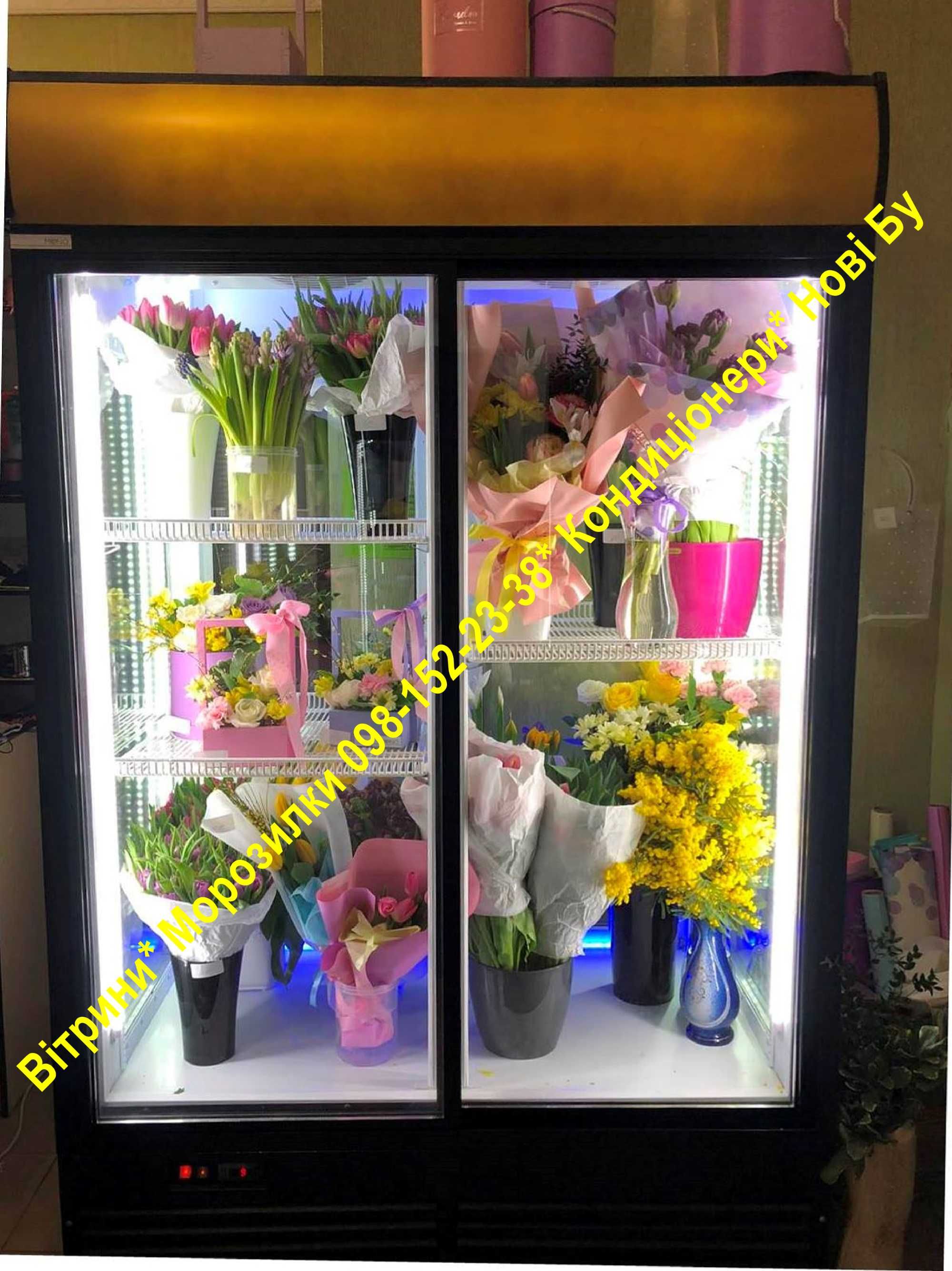 Холодильная витрина камера для цветов бу холодильник двухдверный бу